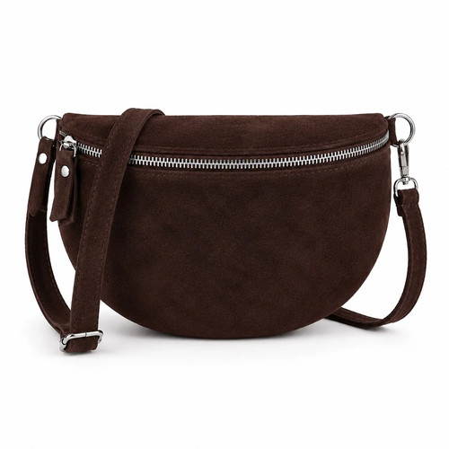 Damen wildleder crossbody - wildleder, bag
