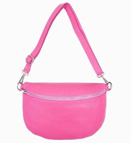 Italy echt leder bauchtasche - ,