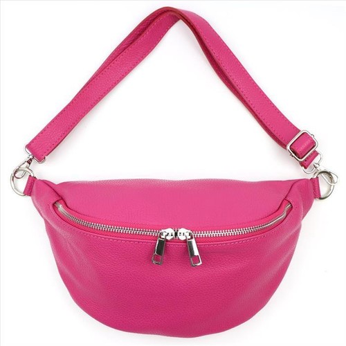 Echt leder bauchtasche - leder,