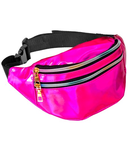 Gürteltasche holo pink - pink, –